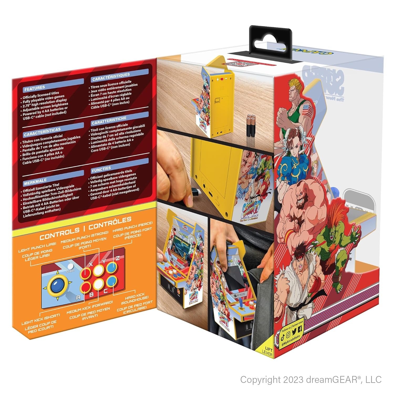 My Arcade: Super Street Fighter II Micro Player Pro Retro Gaming My Arcade