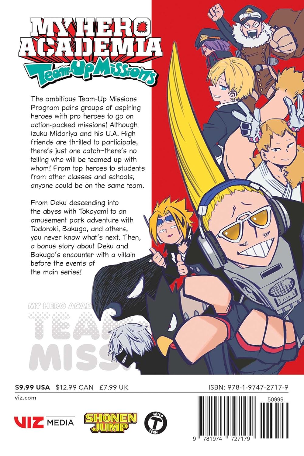 My Hero Academia: Team-Up Missions Volume 2 Manga Viz Media