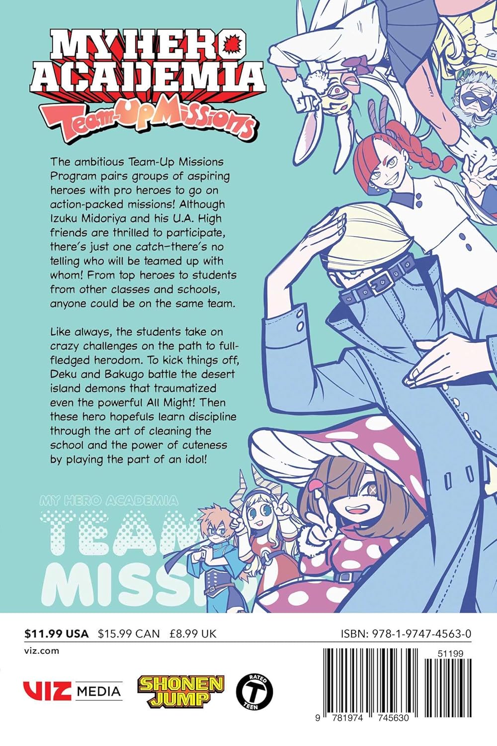 My Hero Academia: Team-Up Missions Volume 5 Manga Viz Media