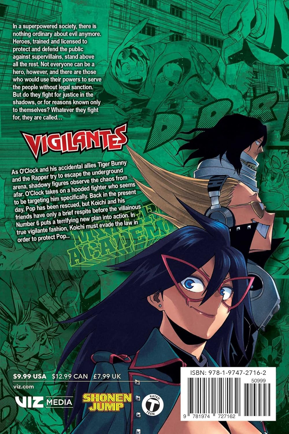 My Hero Academia Vigilantes: Volume 12 Manga Viz Media