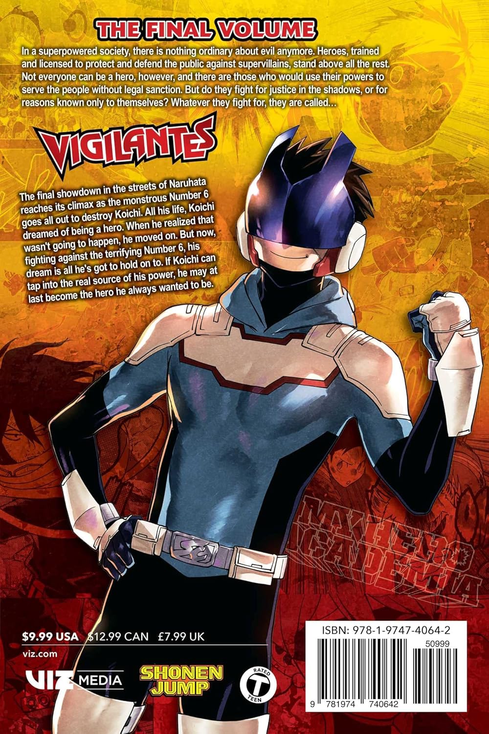 My Hero Academia Vigilantes: Volume 15 Manga Viz Media