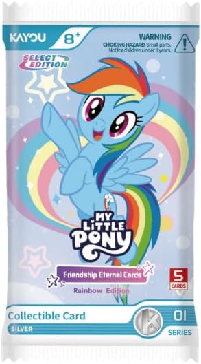 Kayou TCG: My Little Pony - Friendship Eternal Rainbow Edition Series 1 Booster Box - 20 Packs Card Game Kayou