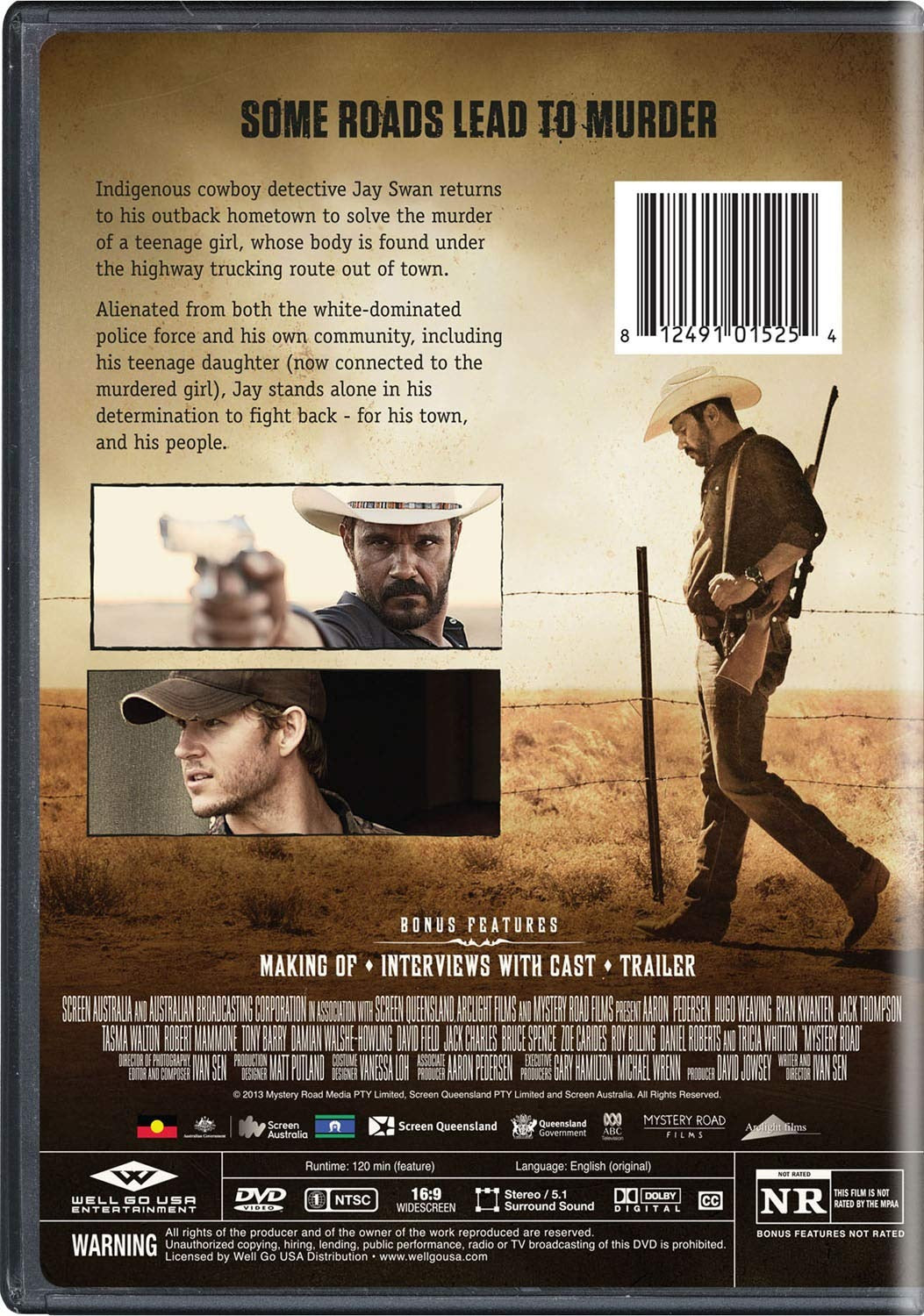 Mystery Road [DVD] DVD Movie Arclight films
