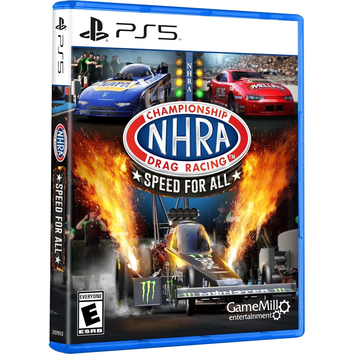 NHRA: Speed for All [PlayStation 5] PlayStation 5 Video Game GameMill Entertainment   