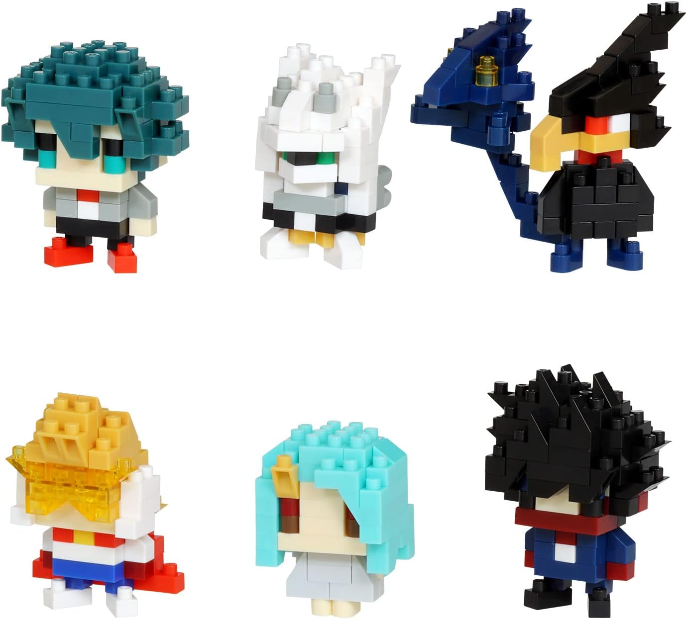 Nanoblock Mini nano Series: My Hero Academia Vol. 3 - Complete Set Toys & Games Nanoblock