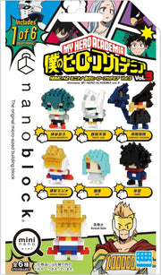 Nanoblock Mini nano Series: My Hero Academia Vol. 3 - Complete Set Toys & Games Nanoblock