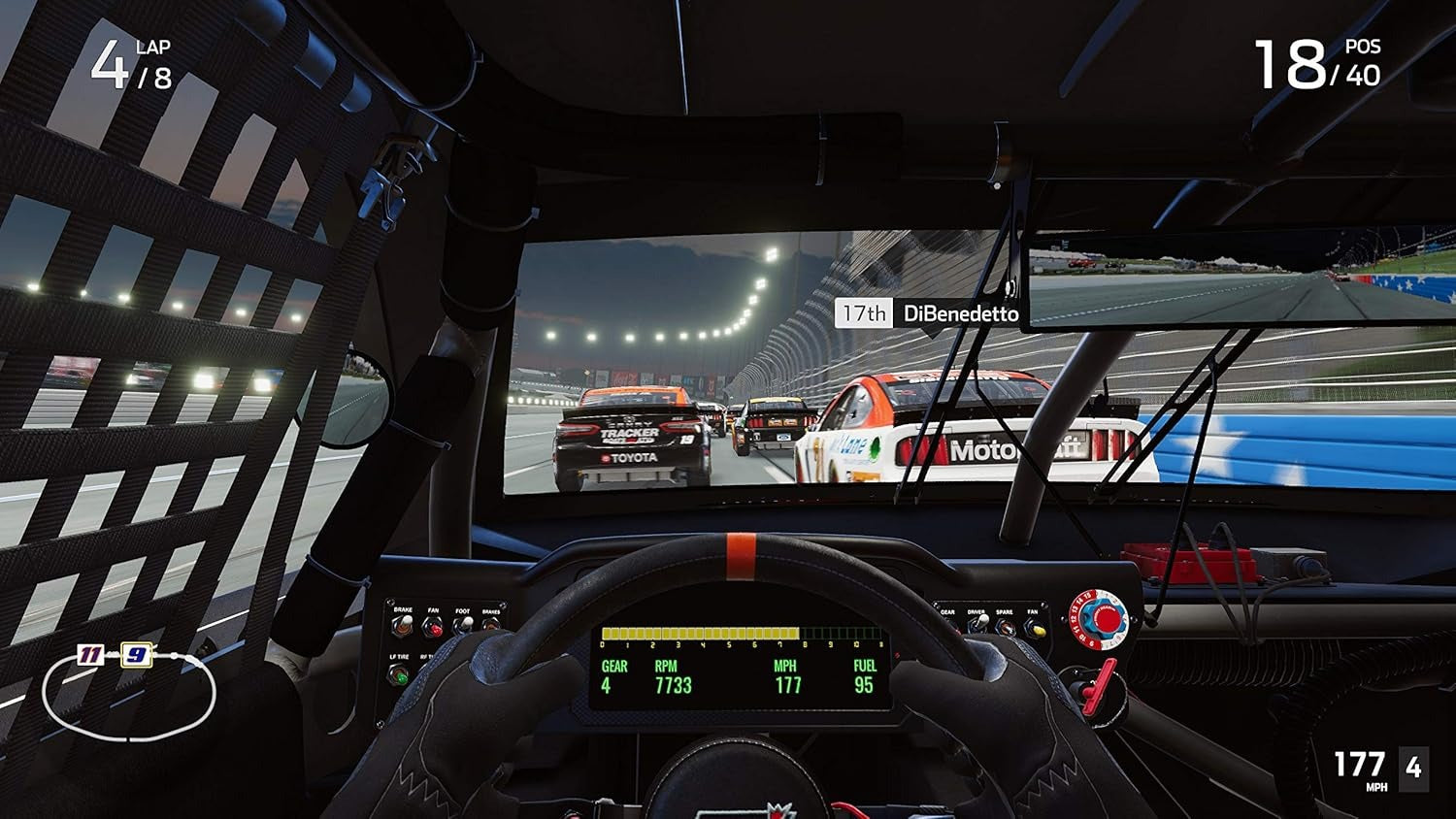 Nascar Heat 5 [PlayStation 4] PlayStation 4 Video Game 704Games