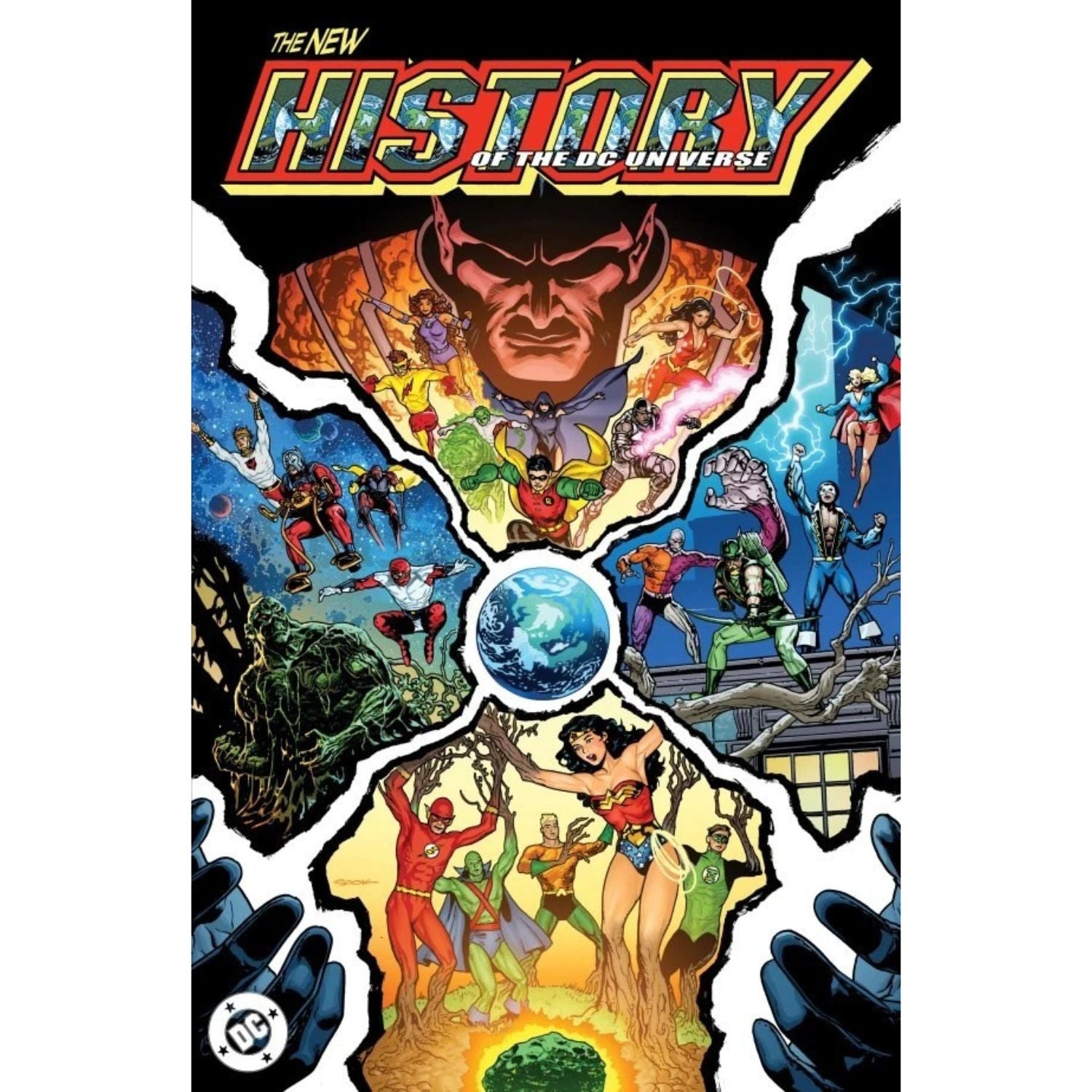 New History of the DC Universe: #2 [Ryan Sook CVR E FOIL] 2025 Comics DC Comics