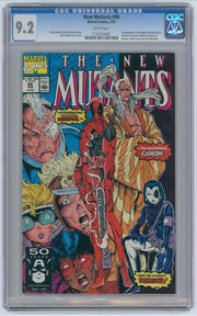 New Mutants: #98 [Rob Liefeld CGC 9.2] 1991 Comics Marvel Comics