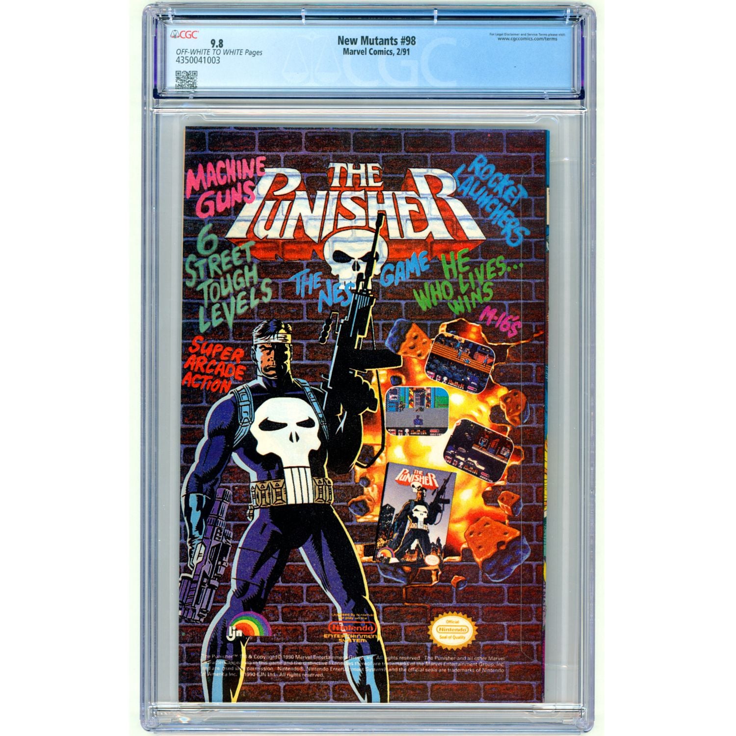 New Mutants: #98 [Rob Liefeld CGC 9.8] 1991 Comics Marvel Comics