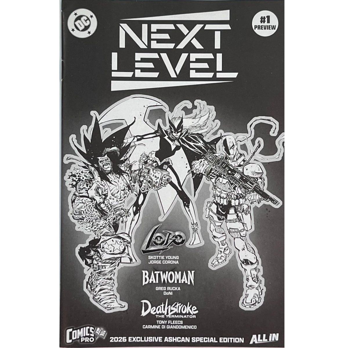 Next Level: #1 [Ashcan Edition CVR A] 2026 Comics DC Comics