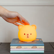 Milk Mocha Bear: Mocha Squishy Night Light Home Decor Milk Mocha Bear