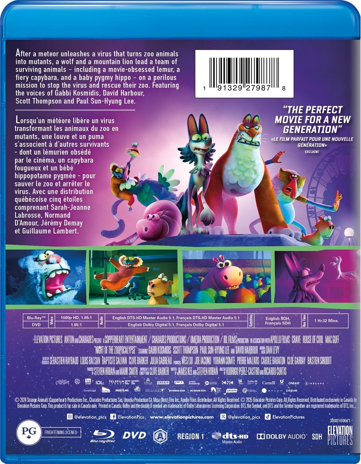Night of the Zoopocalypse [Blu-Ray] Blu-Ray Movie Elevation Pictures