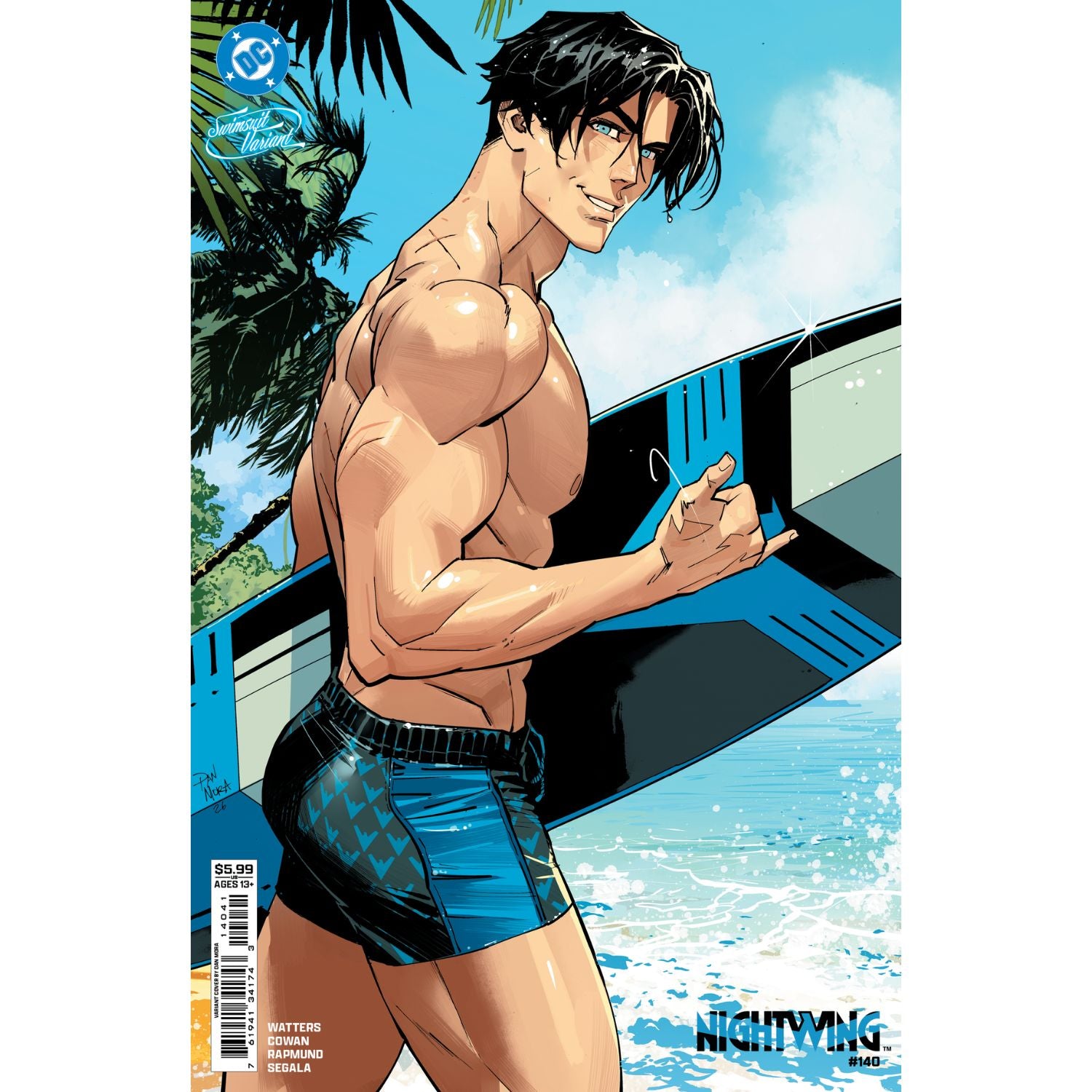 Nightwing: #140 [Dan Mora Swimsuit CVR D] 2016 Comics DC Comics
