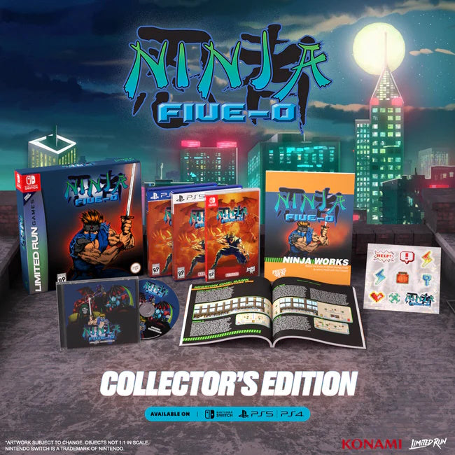 Ninja Five-O Collectors Edition - Limited Run #246 [Nintendo Switch] Nintendo Switch Collector Limited Run Games