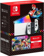 Nintendo Switch 64 GB OLED Model - Mario Kart 8 Deluxe Bundle Nintendo Systems Nintendo