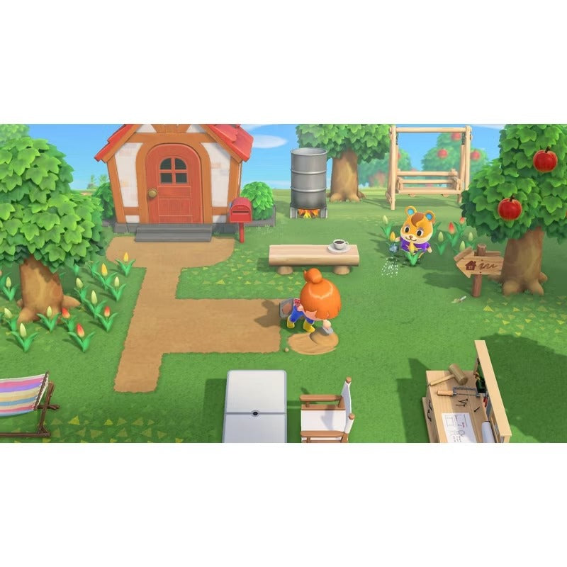 Nintendo Switch Lite: Animal Crossing: New Horizons Bundle - Isabelle's Aloha Edition [Nintendo Switch System] Nintendo Switch Hardware Nintendo