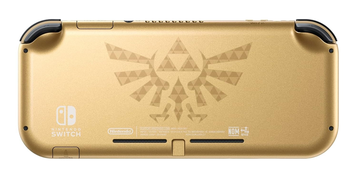 Nintendo Switch Lite: Hyrule Edition - Bonus 12 Month Online + Expansion Pack [Nintendo Switch System] Nintendo Switch Video Game Nintendo