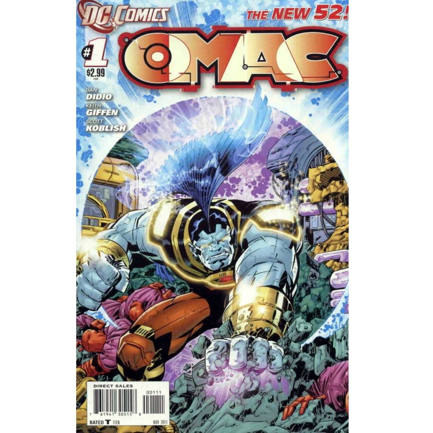 O.M.A.C: #1 [Keith Giffen CVR A] 2011 Comics DC Comics