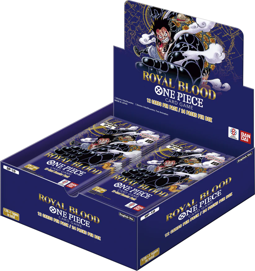 One Piece TCG: Royal Blood Booster Box [OP-10] - 24 Packs Card Game Bandai Namco
