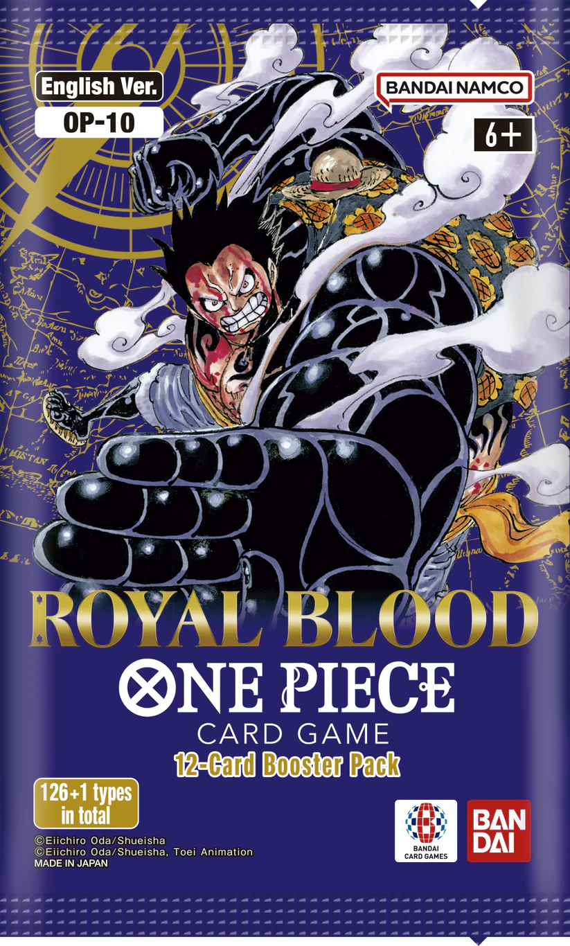 One Piece TCG: Royal Blood Booster Box [OP-10] - 24 Packs Card Game Bandai Namco