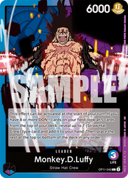 One Piece TCG: A Fist Of Divine Speed Booster Box [OP-11] - 24 Packs Card Game Bandai Namco
