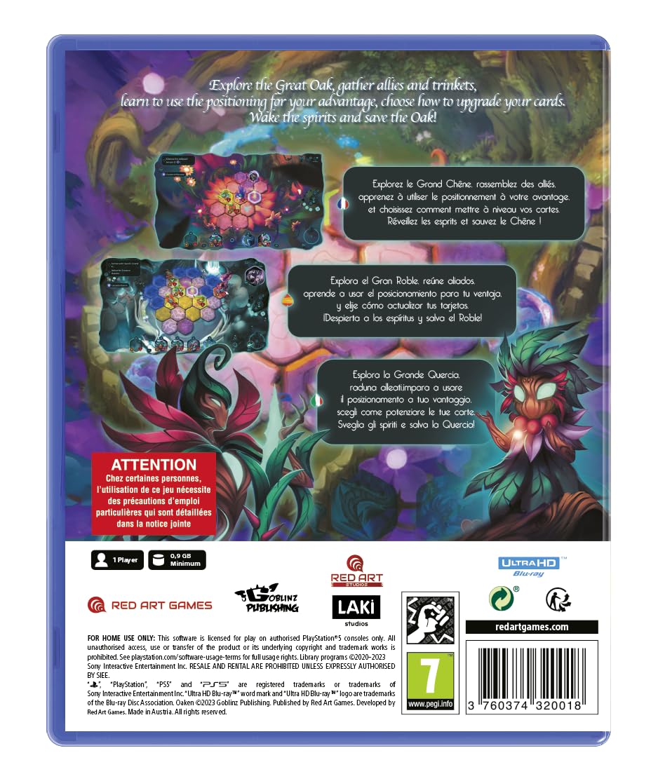 Oaken [PlayStation 5] PlayStation 5 Video Game Red Art Games
