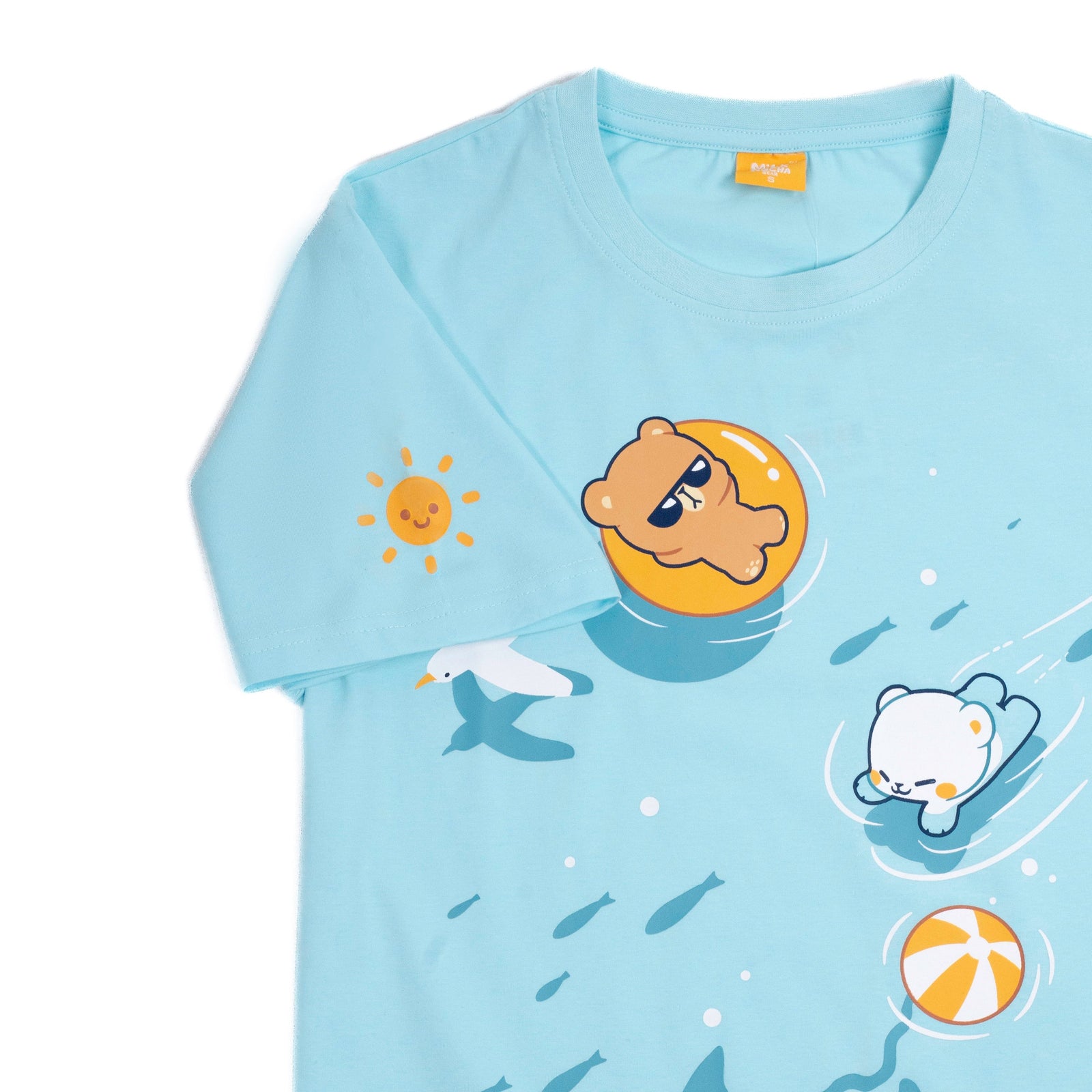 Milk Mocha Bear: Ocean T-Shirt T-Shirts Milk Mocha Bear
