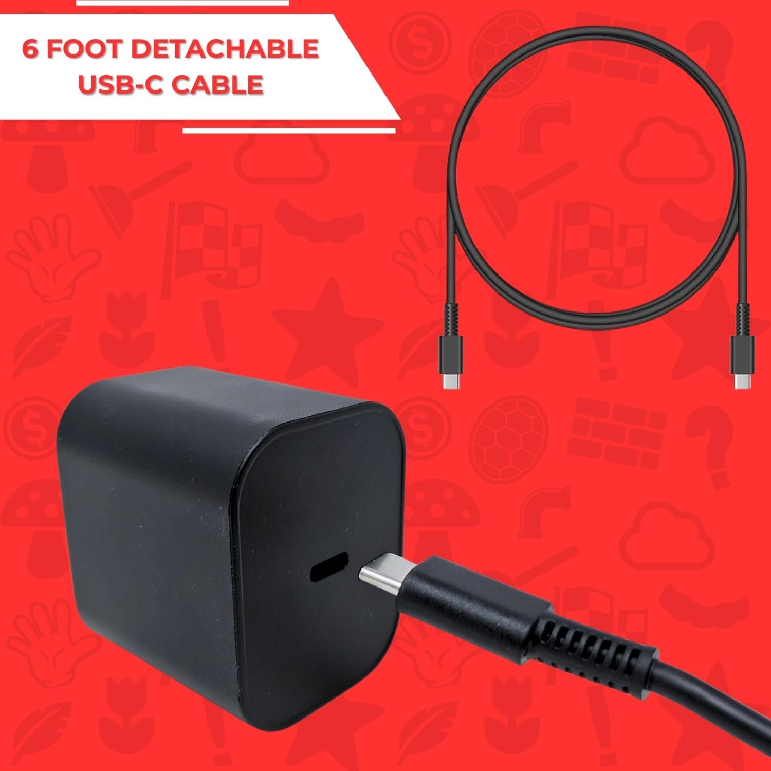 Old Skool: Nintendo Switch 2 AC Adapter [Nintendo Switch Accessory] Nintendo Switch 2 Accessory Old Skool