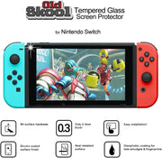 Old Skool: Glass Screen Protector - 2 Pack [Nintendo Switch Accessory] Nintendo Switch Accessory Old Skool