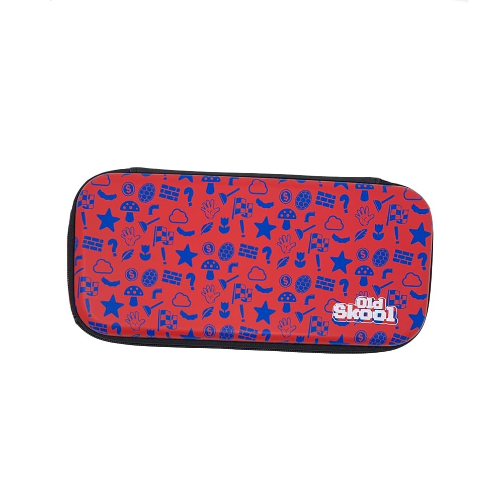 Old Skool: Nintendo Switch Travel Case - Red [Nintendo Switch Accessory] Nintendo Switch Accessory Old Skool