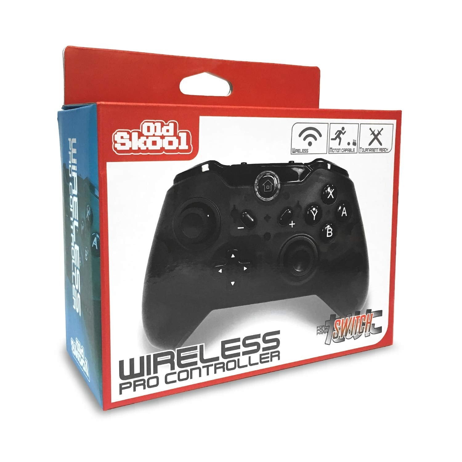 Old Skool: Wireless Pro Controller [Nintendo Switch Accessory] Nintendo Switch Accessory Old Skool