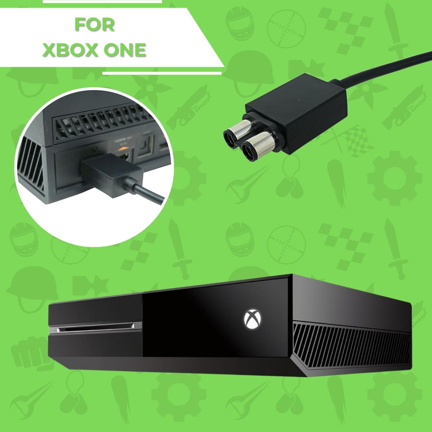 Old Skool: AC Adapter [Xbox One Accessory] Xbox ONE Accessory Old Skool