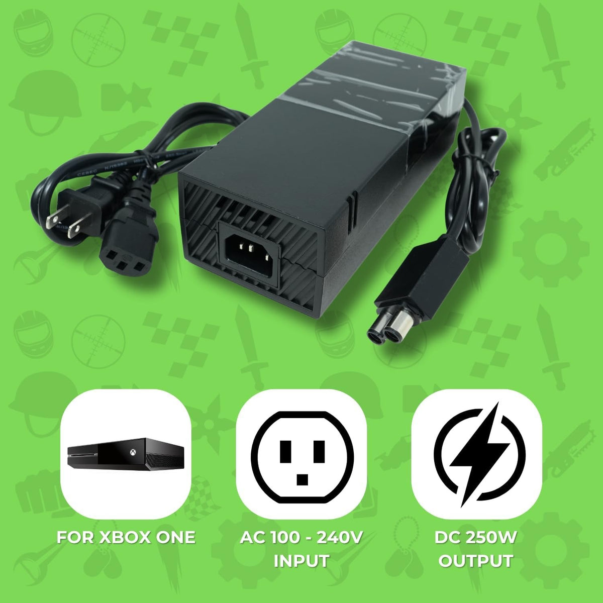 Old Skool: AC Adapter [Xbox One Accessory] Xbox ONE Accessory Old Skool