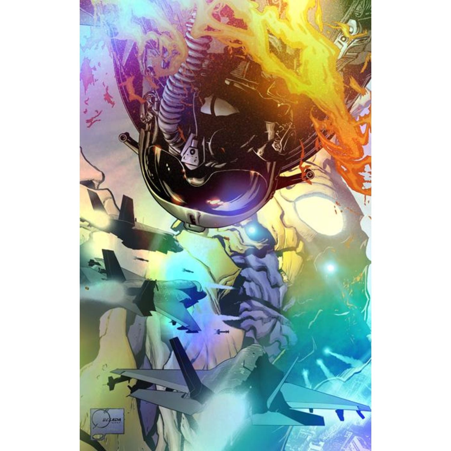 Olympus Saga Megalith: #1 [Joe Quesada CVR ZK - 1:100] 2026 Comics Bad Idea