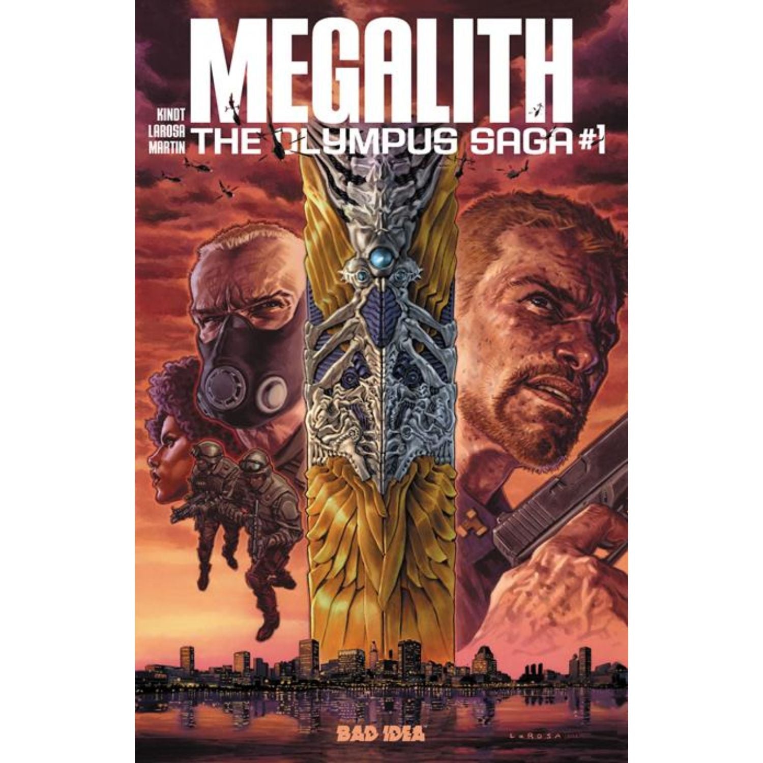 Olympus Saga Megalith: #1 [Lewis Larosa CVR A] 2026 Comics Bad Idea