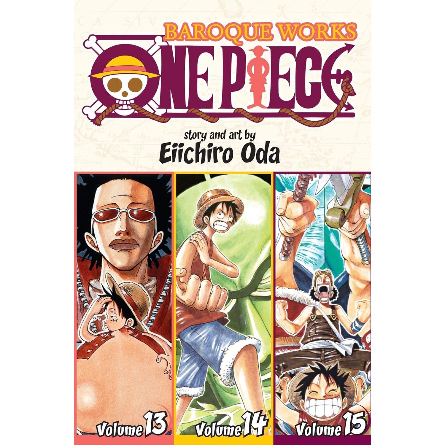 One Piece Baroque Works: Volume 13/14/15 Manga Viz Media