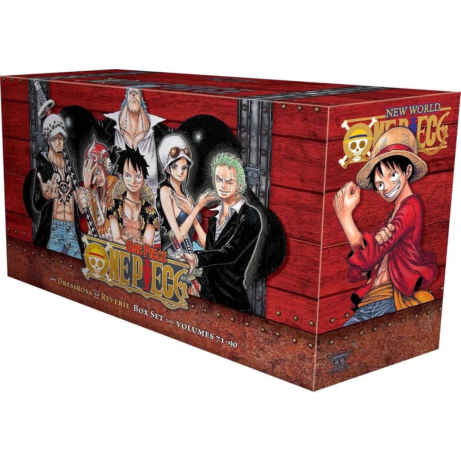 One Piece Box Set: Dressrosa to Reverie - Volumes 71 - 90 Manga Viz Media
