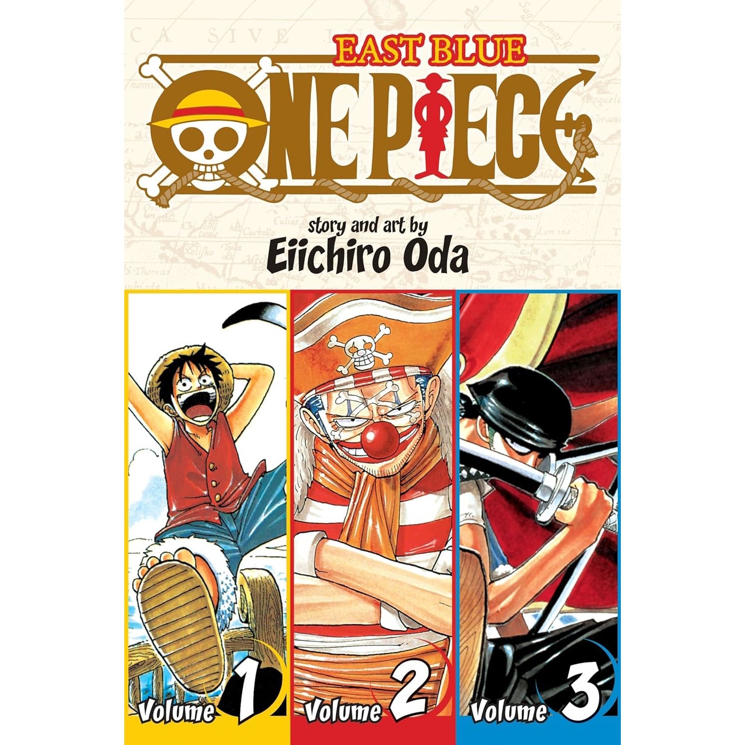 One Piece East Blue: Volume 1/2/3 Manga Viz Media