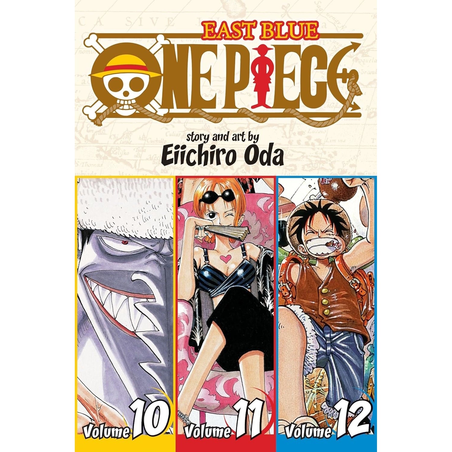 One Piece East Blue: Volume 10/11/12 Manga Viz Media
