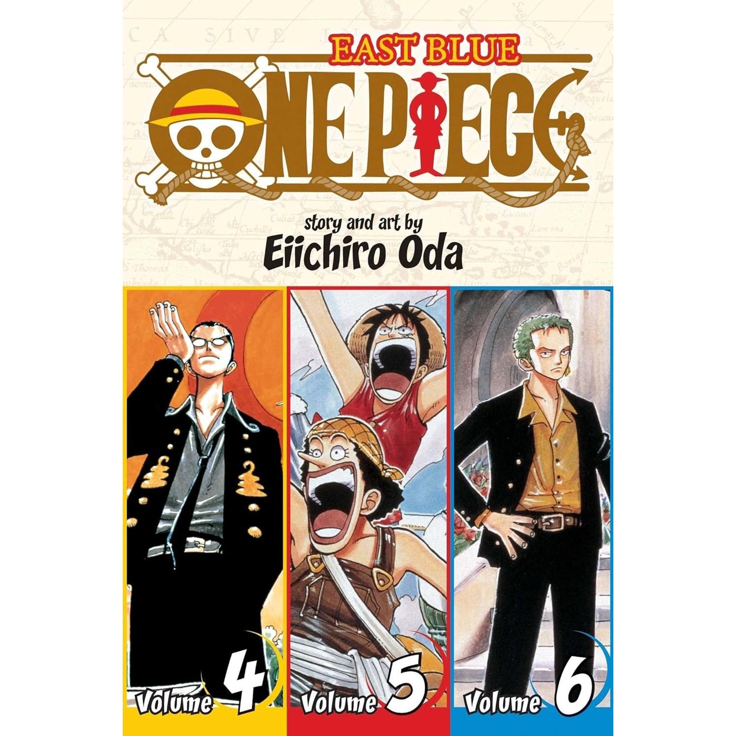 One Piece East Blue: Volume 4/5/6 Manga Viz Media