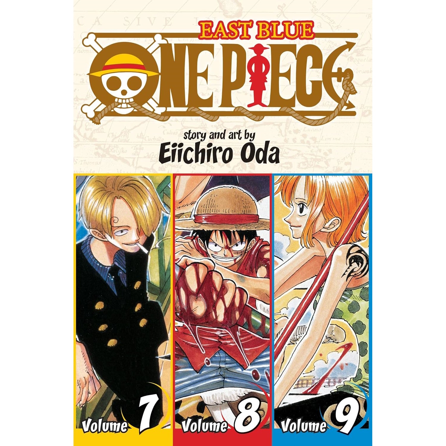 One Piece East Blue: Volume 7/8/9 Manga Viz Media
