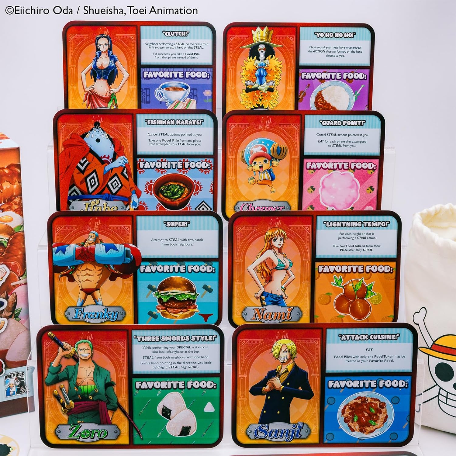 One Piece: Luffy's Bento Panic [Board Game, 3-9 Players] Board Game Kess