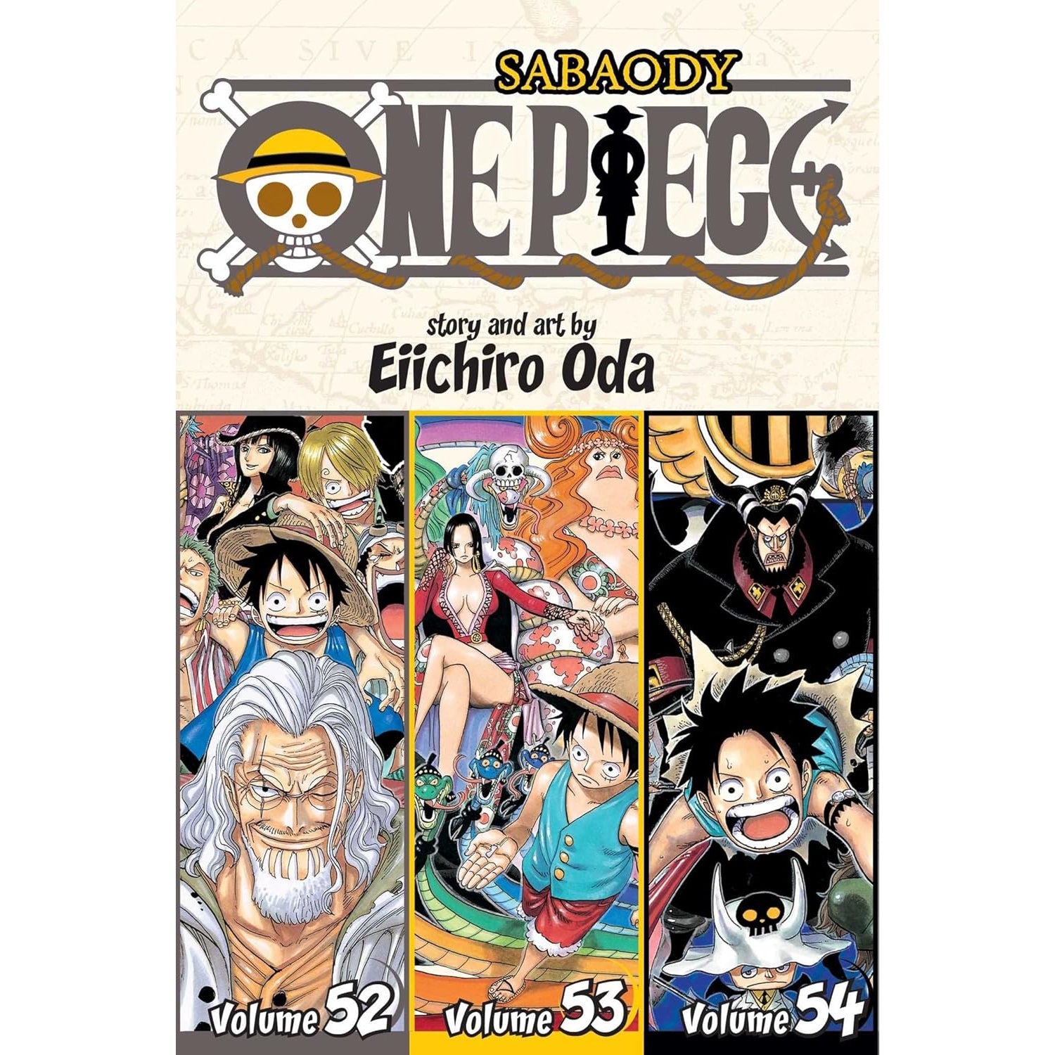 One Piece Sabaody: Volume 52/53/54 Manga Viz Media