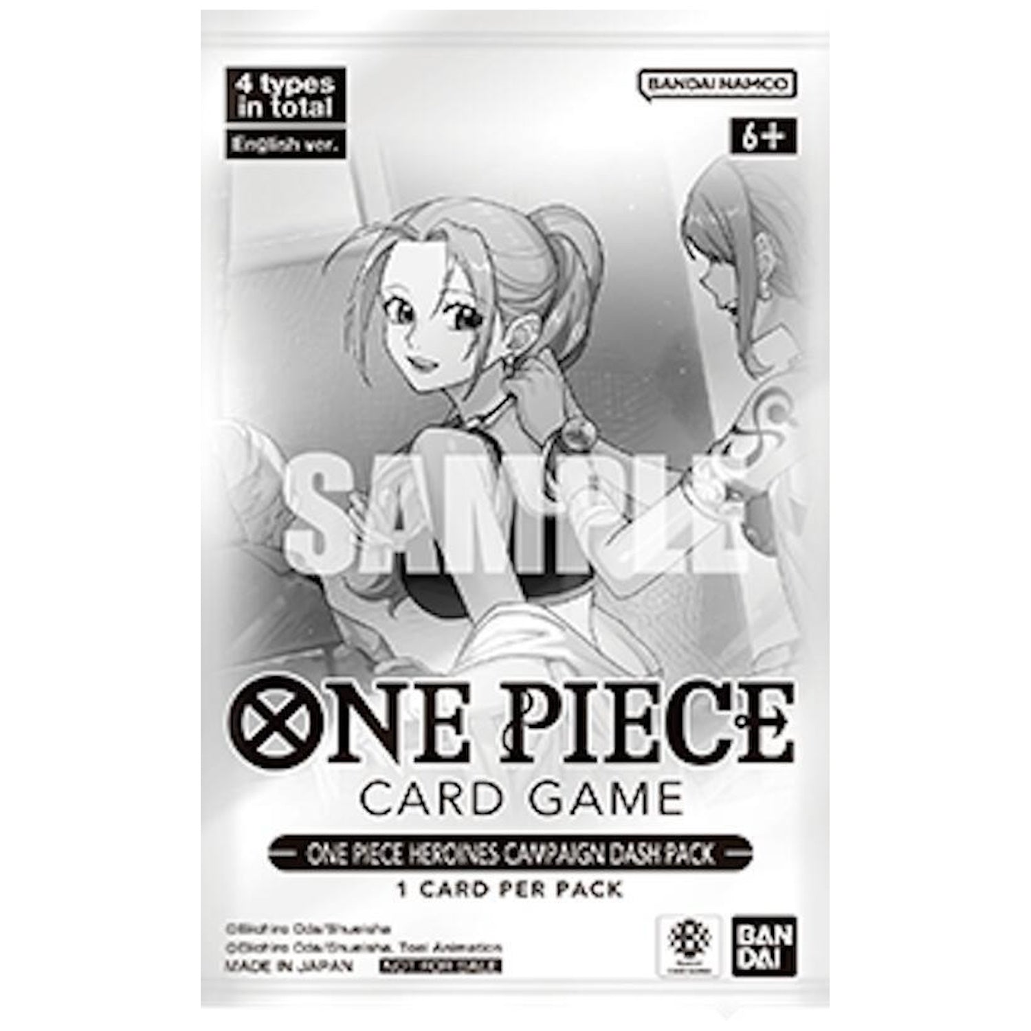 One Piece TCG: Heroines Campaign Dash Pack Card Game Bandai Namco