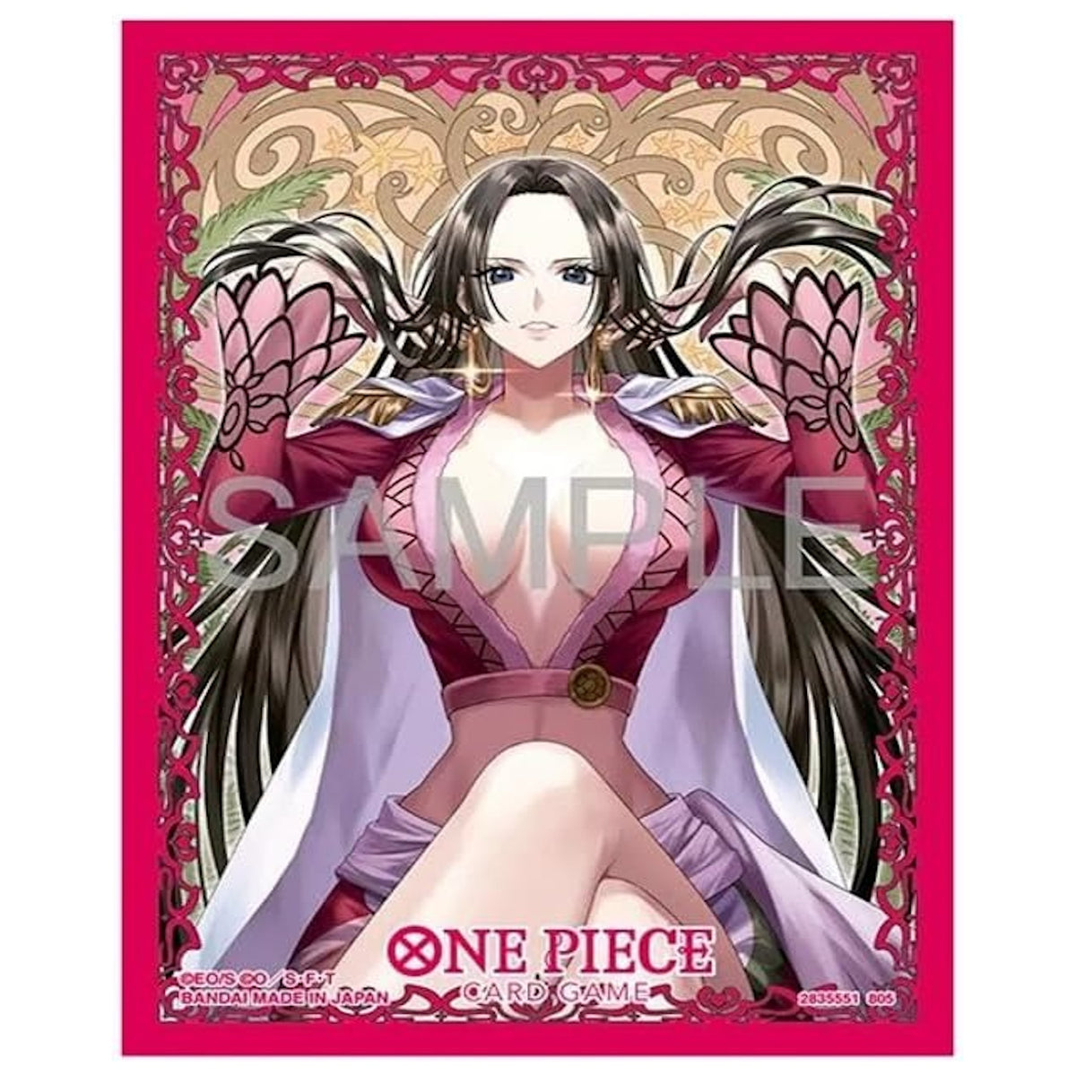 One Piece TCG: Set 13 Design 2 - Boa Hancock - 70 Sleeves Card Game Accessories Bandai Namco