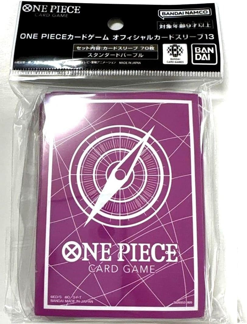 One Piece TCG: Set 13 Design 4 - Logo - 70 Sleeves Card Game Bandai Namco