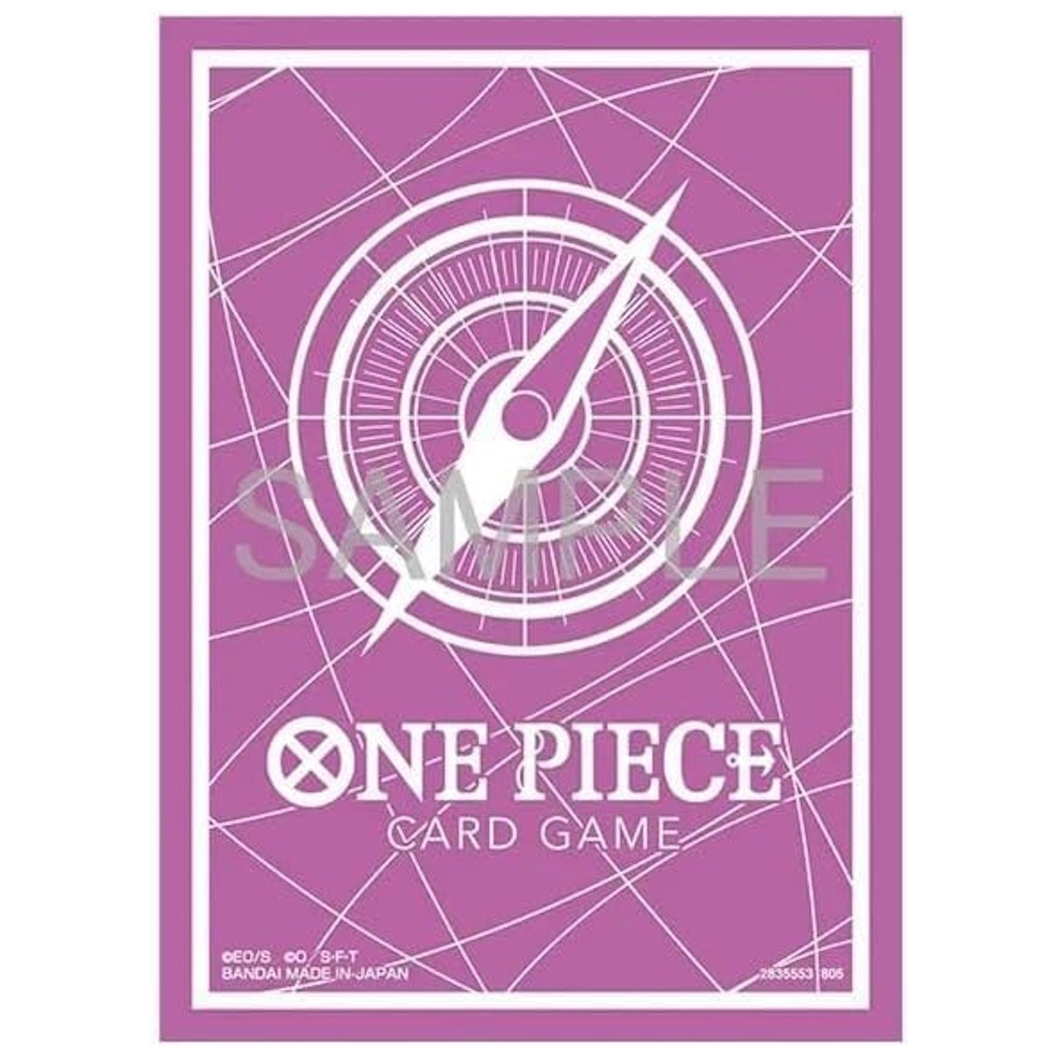 One Piece TCG: Set 13 Design 4 - Logo - 70 Sleeves Card Game Bandai Namco