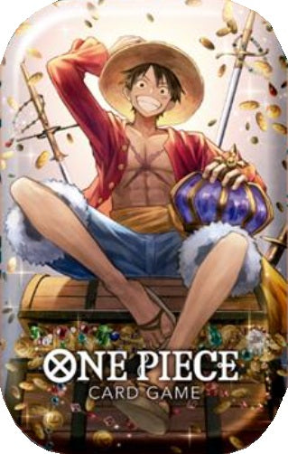 One Piece TCG: Tin Pack Set Vol 2 [TS-02] - Monkey D Luffy - 2 Packs Card Game Bandai Namco