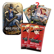One Piece TCG: Tin Pack Set Vol 2 [TS-02] - Sabo - 2 Packs Card Game Bandai Namco